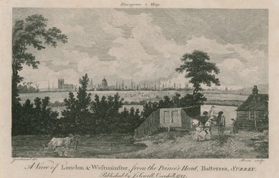 Vue de Londres et de Westminster - George Samuel Elgood