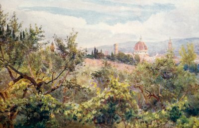 Florence (lithographie couleur) - George Samuel Elgood