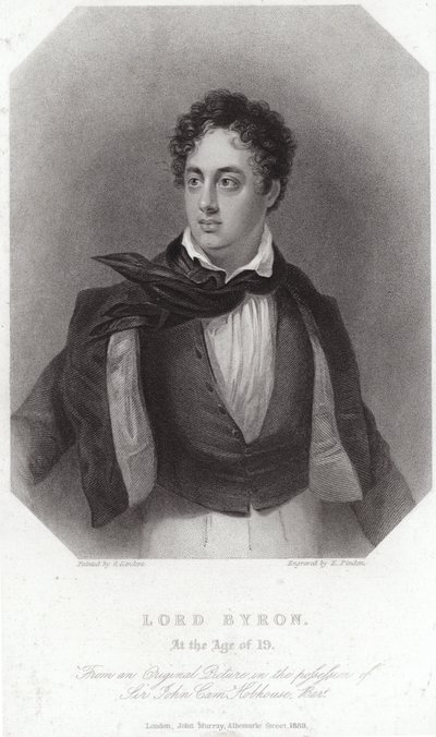 Portrait de Lord Byron - George Sanders