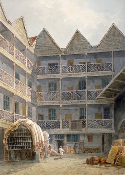 Vue de la cour de l