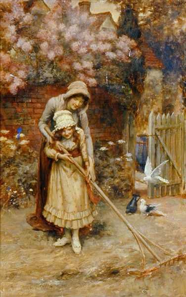 Beaucoup de mains font un travail léger - George Sheridan Knowles