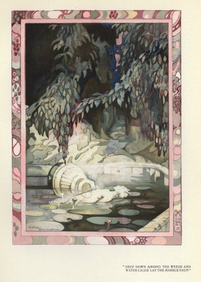 Illustration pour The Happy Hypocrite de Max Beerbohm - George Sheringham