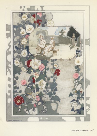 Illustration pour The Happy Hypocrite de Max Beerbohm - George Sheringham