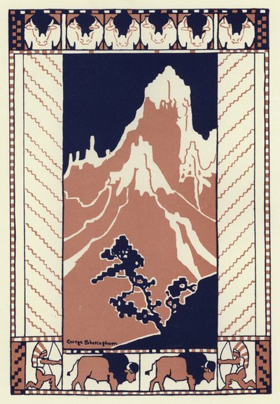 Cette nuit-là, quand tout le village dormait, le garçon alla au pied de la montagne - George Sheringham