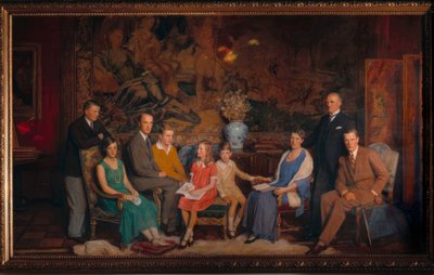 Gustav Krupp v. B. u. H. Portrait de famille - George Simon Harcourt