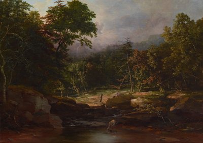 Ruisseau dans les montagnes, c.1850 - George Snr. Inness