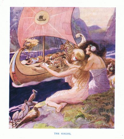 Les Sirènes, des Héros publié par George Allen et Unwin 1929 - George Soper