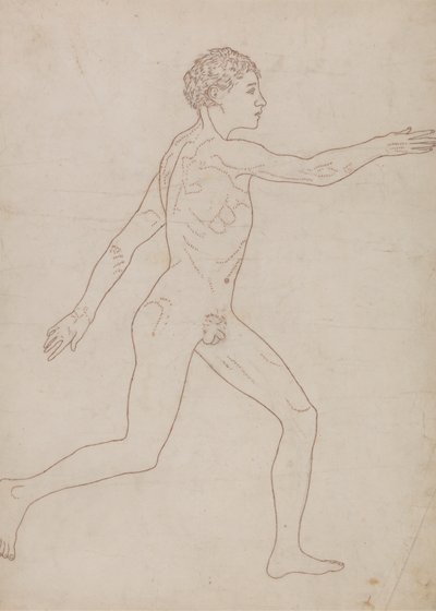 Figure humaine, vue latérale - George Stubbs