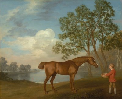 Citrouille avec un palefrenier - George Stubbs