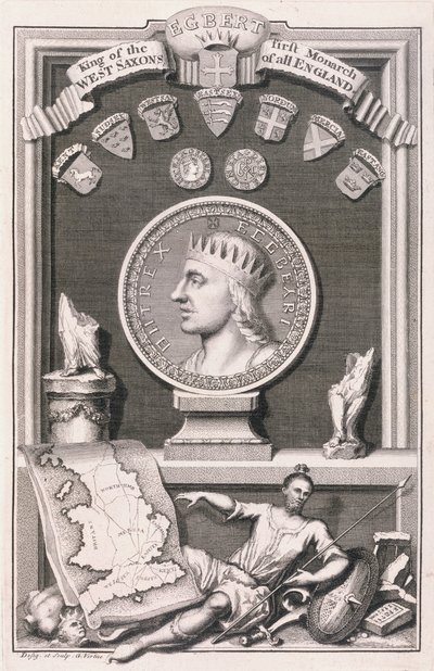Egbert (d.839) roi des Saxons de l