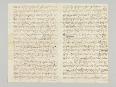 "Le pouvoir sous la constitution sera toujours avec le peuple", lettre autographe signée à Bushrod Washington, 9 novembre 1787 - George Washington