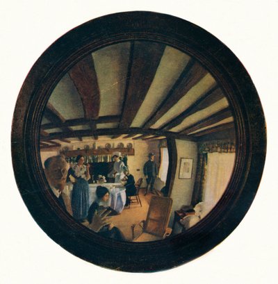 Le Miroir convexe, vers 1916 - George Washington Lambert