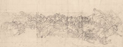 La charge de la 4e brigade de cavalerie légère à Beersheba - George Washington Lambert