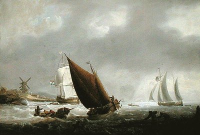 Navires au large d