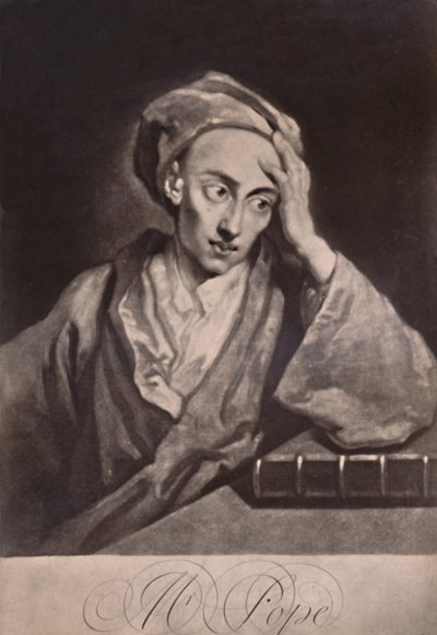 Alexander Pope, poète et satiriste anglais, vers 1732 - George White