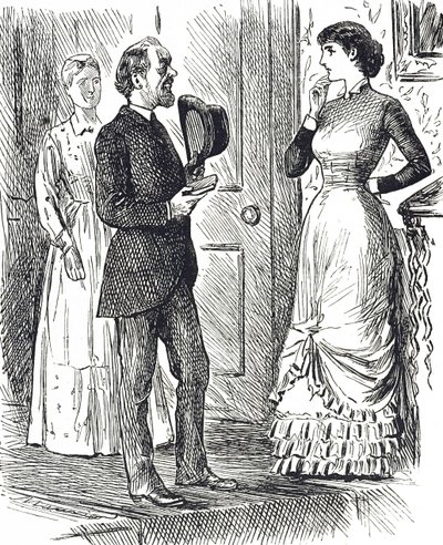 Caricature représentant un type différent de compteur de gaz en usage - George du Maurier