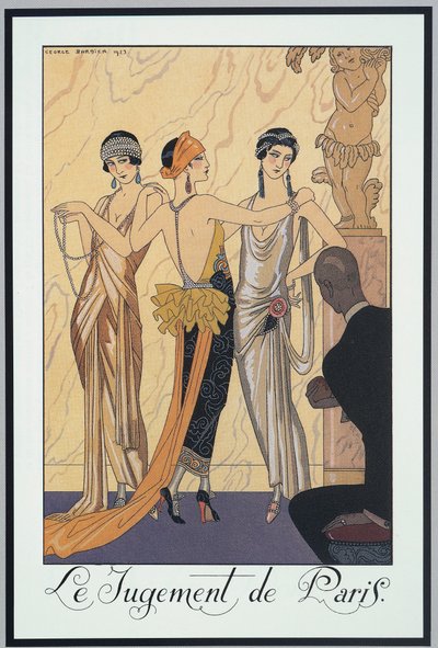 Falbalas et Fanfreluches, Almanach pour 1924, Le Jugement de Paris - Georges Barbier