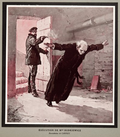 Exécution de Monseigneur Budkiewicz par l