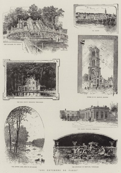 Les environs de Paris - Georges Fraipont