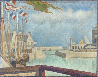 Dimanche à Port-en-Bessin - Georges Pierre Seurat