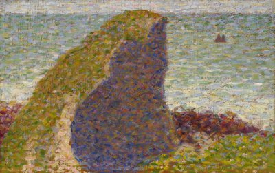Georges Seurat - Le Bec du Hoc (Study) - Georges Seurat