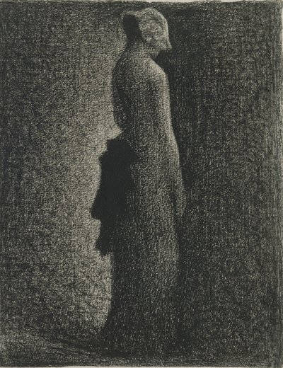 Le Noeud noir - Georges Seurat