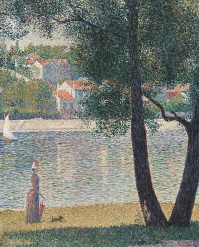 The Seine at Courbevoie - Georges Seurat