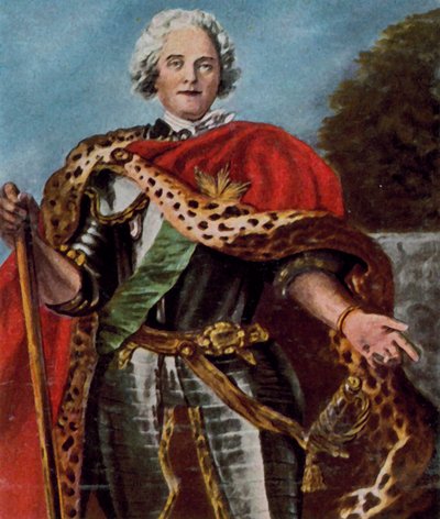 Comte Moritz de Saxe - Georges de la (after) Tour