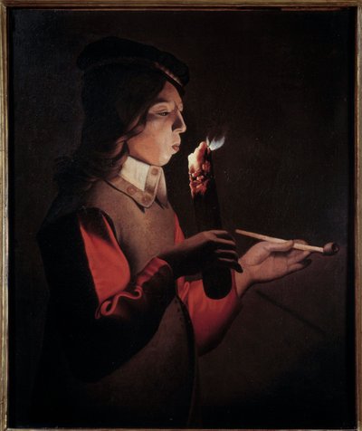Le jeune fumeur - Georges de La Tour
