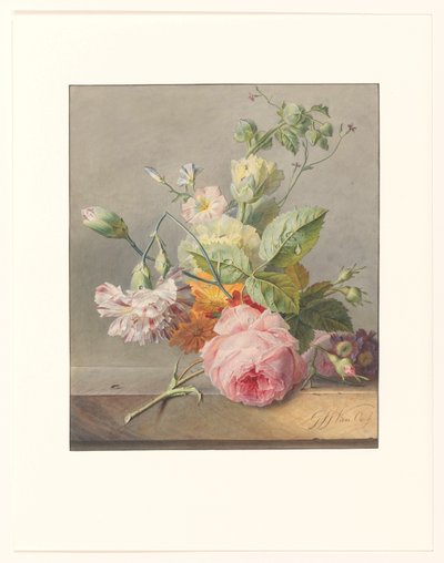 Nature morte florale - Georgius Jacobus Johannes van Os