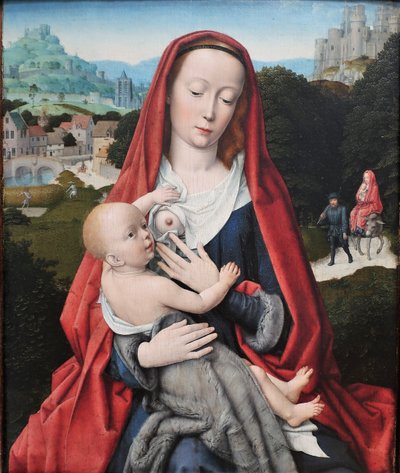 1490 Gerard David La Vierge à l