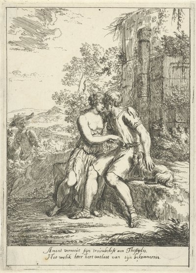 Aminta et Thestylis - Gerard Hoet (I)