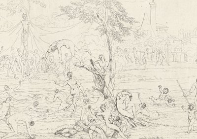 Nymphes et bacchantes se baignant - Gerard Melder