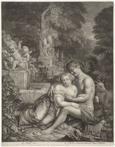 Vertumne et Pomone - Gerard Valck
