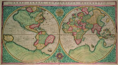Carte du monde, de 