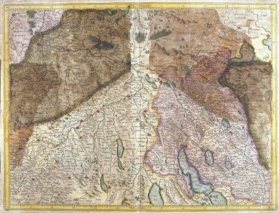 Suisse (gravure) - Gerardus Mercator