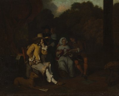 Une fête musicale, début des années 1650 - Gerbrand van den Eeckhout