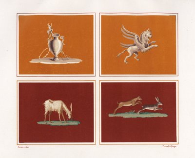 Figures décoratives de la Maison des Épigrammes, Regio V, Insula 1 - Geremia Discanno