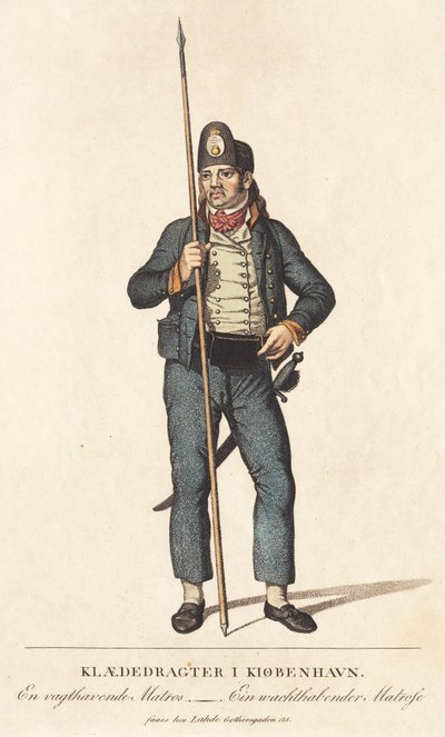 Un matelot de garde - Gerhard Ludvig Lahde