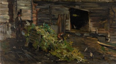 Le traîneau - Gerhard Munthe