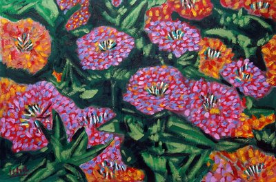 Mums I, 2024 (huile sur toile) - Gerhardt Isringhaus