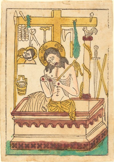 Le Christ en Homme de Douleurs - German 15th Century