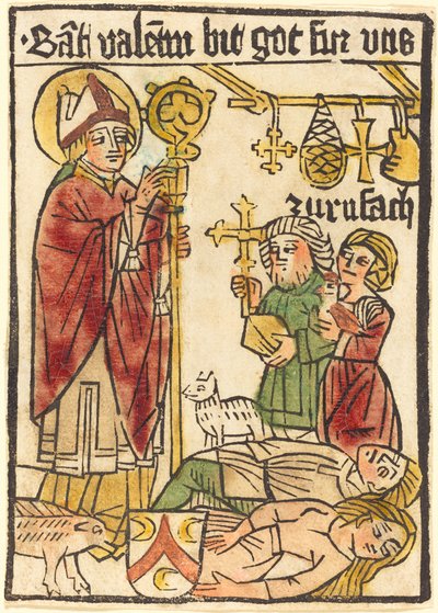 Saint Valentin - German 15th Century
