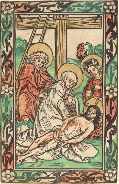 La Lamentation - German 15th Century