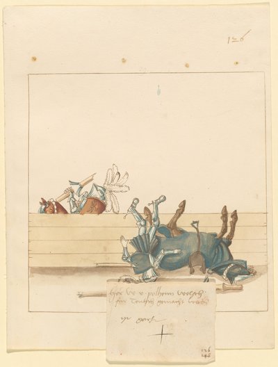 Joute italienne de la paix - German 16th Century