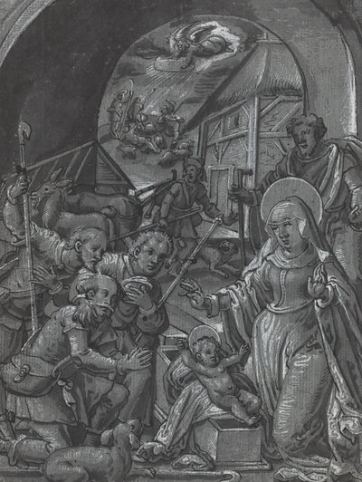 La Naissance du Christ - German 16th Century