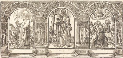 Christ et ses disciples V - German 16th Century after Martin Schongauer
