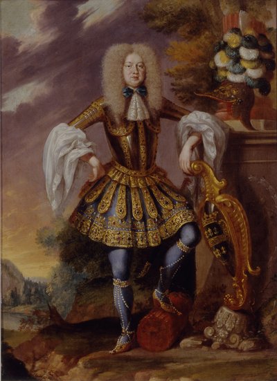 Un homme en costume de fantaisie, début du XVIIIe siècle - German Master