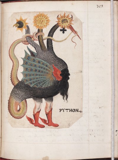 Python de : Compendium alchimique et rosicrucien - German Master