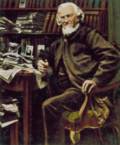 Hoffmann von Fallersleben, poète allemand - German Photographer